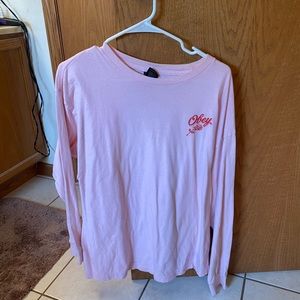 Long sleeve Obey shirt